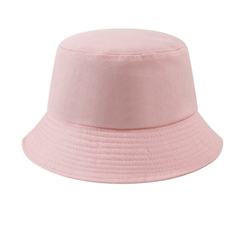 Custom Logo Design Bucket Hat Brim Kpop Panama Bob Bucket Gorros Women