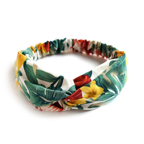 Fashion Women Girls Summer Bohemian Hair Bands Print Headbands Vintage