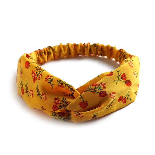 Fashion Women Girls Summer Bohemian Hair Bands Print Headbands Vintage