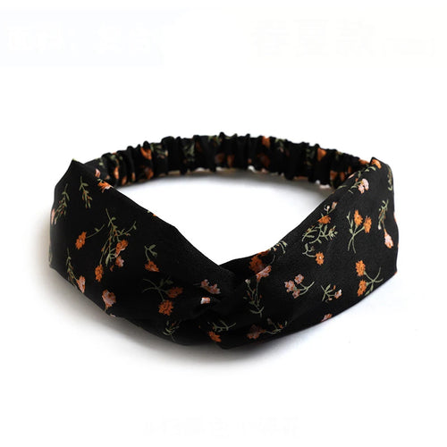 Fashion Women Girls Summer Bohemian Hair Bands Print Headbands Vintage