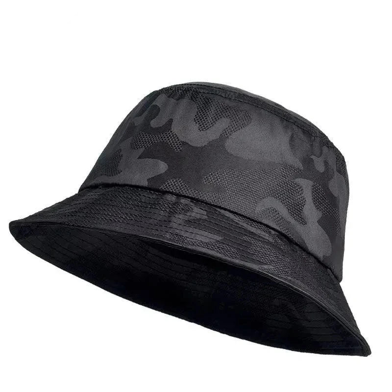 Unisex camouflage ventilate Bucket Hats Fishermen Caps Outdoor Casual