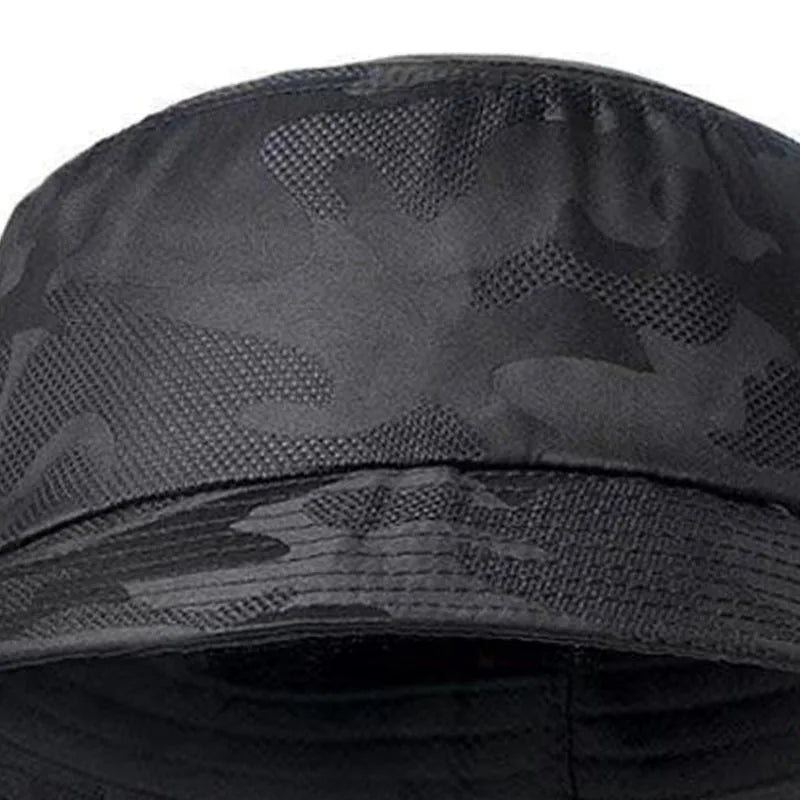 Unisex camouflage ventilate Bucket Hats Fishermen Caps Outdoor Casual