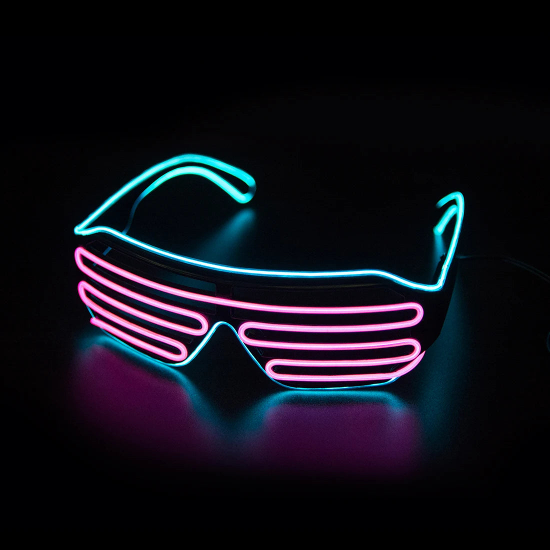 Glowing Glasses LED Gafas Luminous Bril Neon Christmas Glow Sunglasses